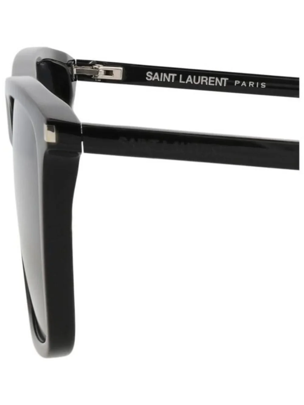 New Saint Laurent Mens Square/Rectangle Black Black Black Fashion Designer Sungl